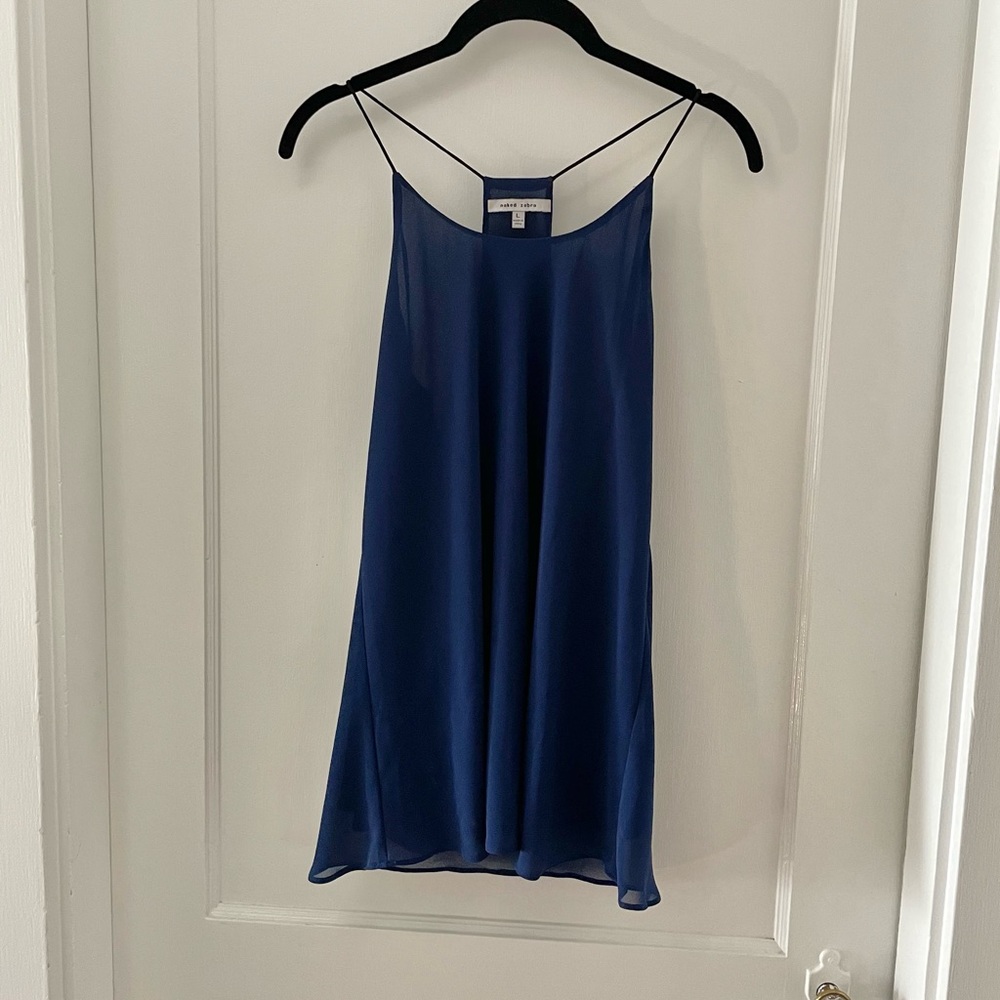 Blue Polyester Tank